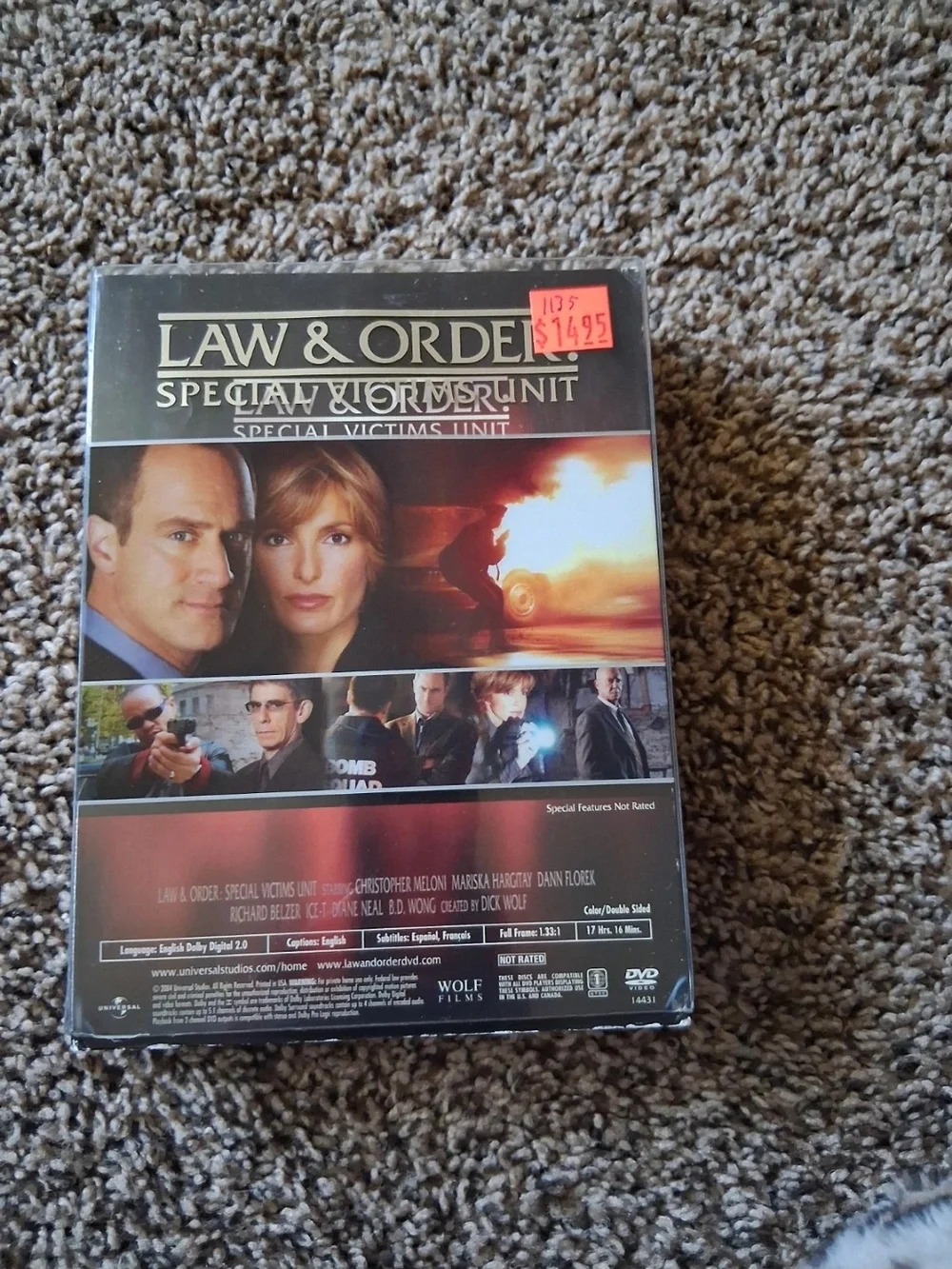 Law & Order: Special Victims Unit DVD - Black